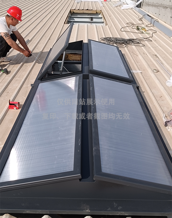 兰州王老吉生产车间新城街道排烟天窗