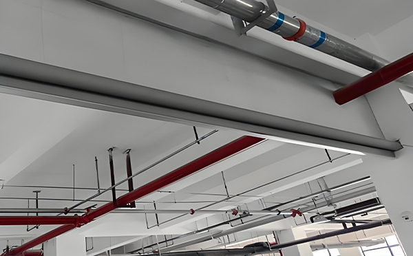 新城街道防火布挡烟垂壁