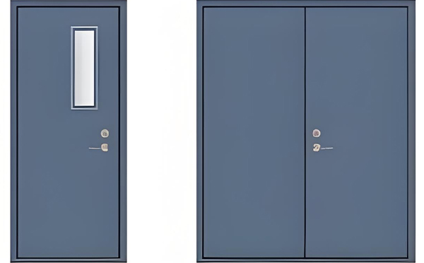 新城街道钢制防火门