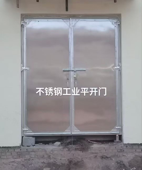 不锈钢新城街道工业平开门在现代工业场景中的应用实践