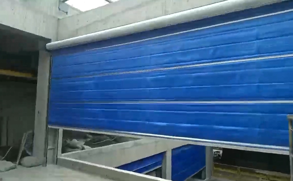 大型物流园区完成新城街道防火门整体安装工程