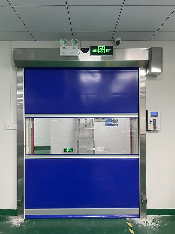 新城街道快速新城街道卷帘门在冷链物流仓储区的应用实践